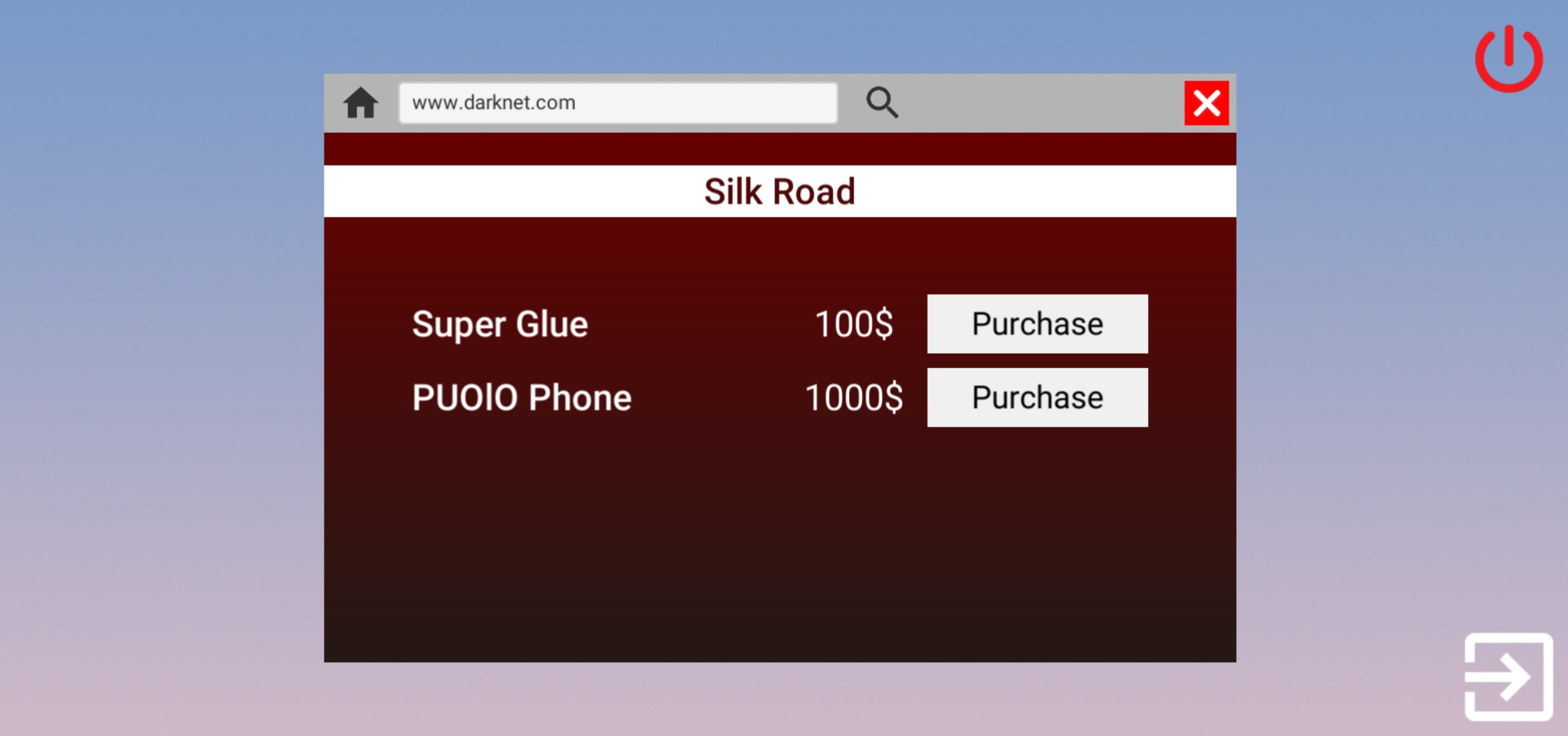 Silk Road website